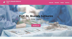 Desktop Screenshot of mustafasofikerim.com